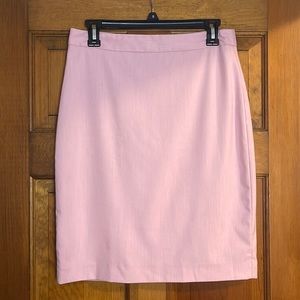 Banana Republic pink pencil skirt